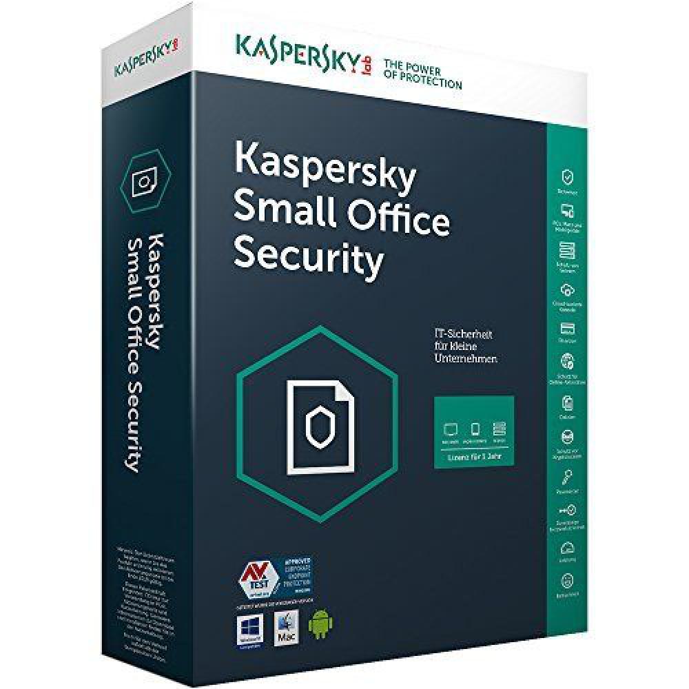 Kaspersky Small Office Security Version 8 (1 Server + 10 Device + 10 Mobile - 1 Jahr) Base ESD