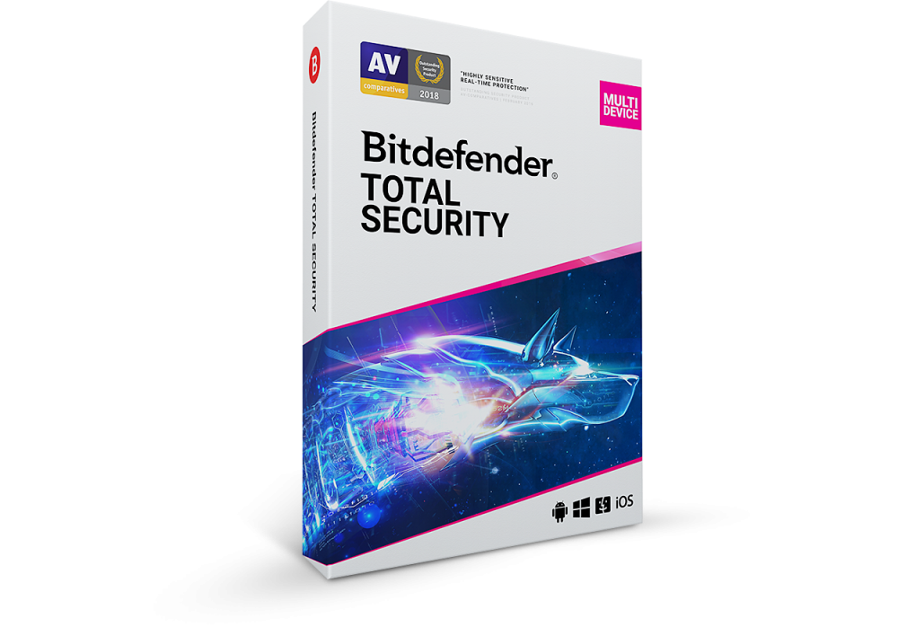 Bitdefender Total Security (3 Device - 18 Months) DACH ESD